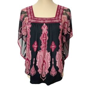 INC International Butterfly sleeve Size S/P